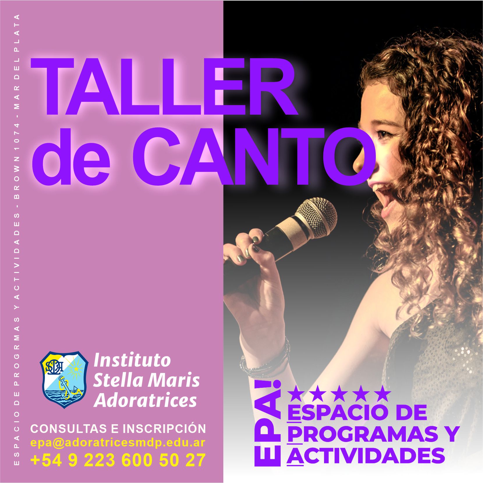 Lee más sobre el artículo Taller de Canto